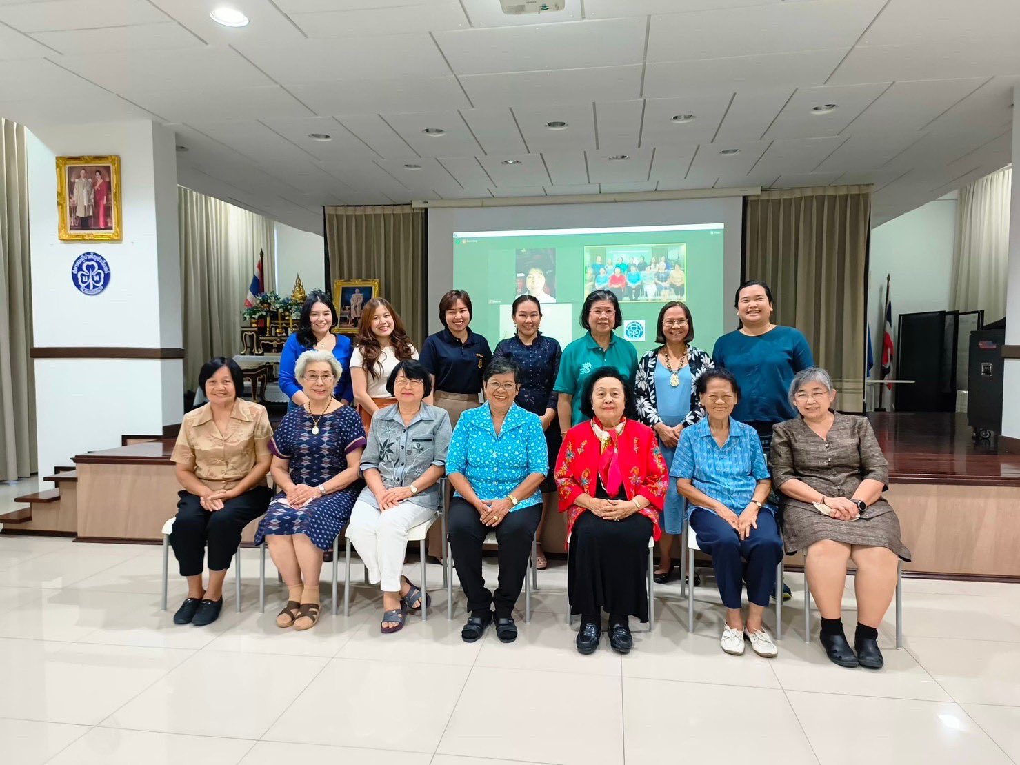 ภาพ: การประชุมคณะกรรมการอำนวยการ ผู้บำเพ็ญปรโยชน์ที่ 28 ครั้งที่ 2
